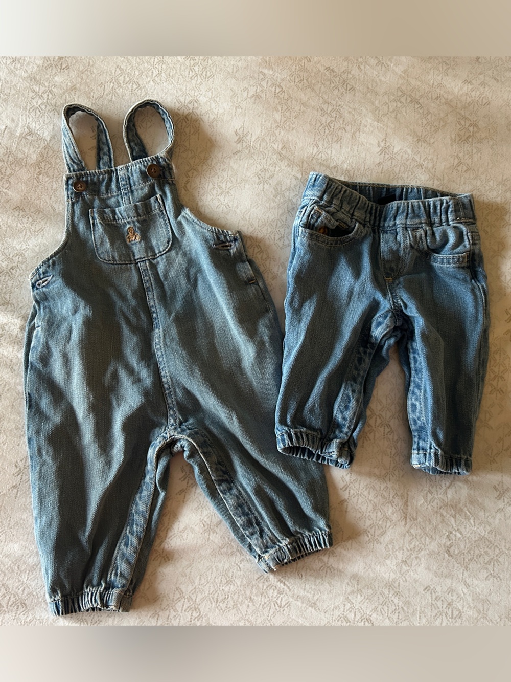 Baby Gap Denim Overalls and Jeans 3-6M